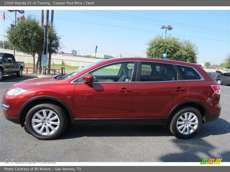 Copper Red Mica / Sand 2009 Mazda CX-9 Touring