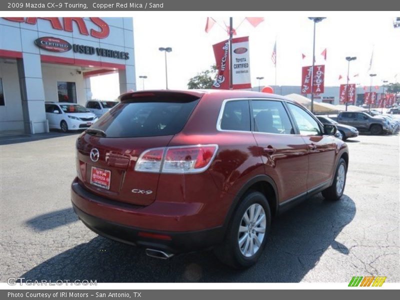 Copper Red Mica / Sand 2009 Mazda CX-9 Touring
