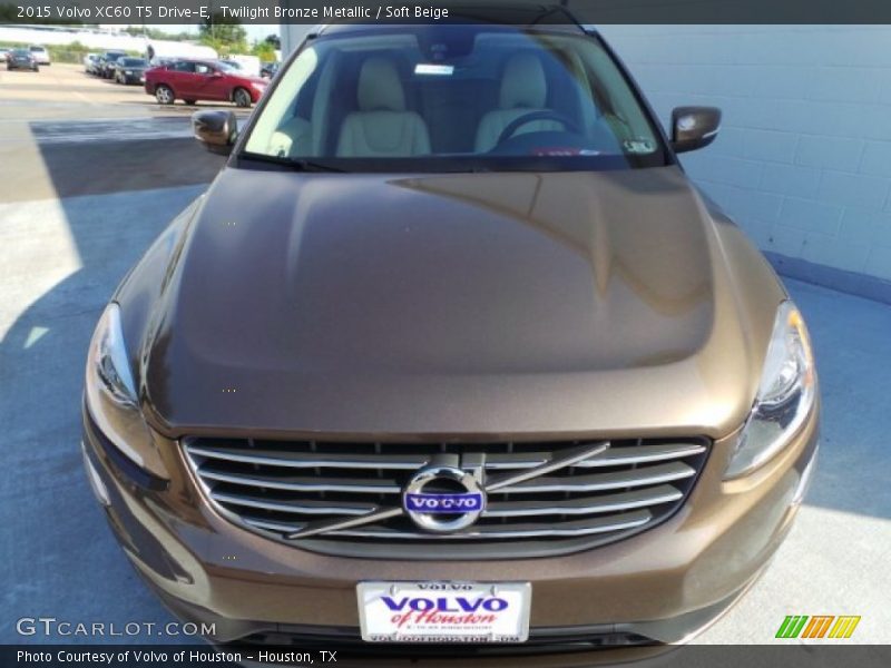 Twilight Bronze Metallic / Soft Beige 2015 Volvo XC60 T5 Drive-E
