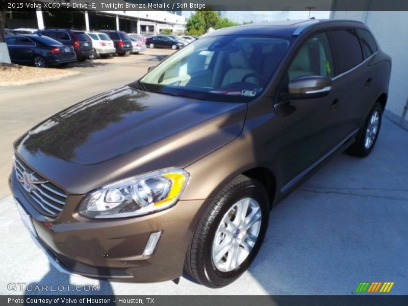 Twilight Bronze Metallic / Soft Beige 2015 Volvo XC60 T5 Drive-E
