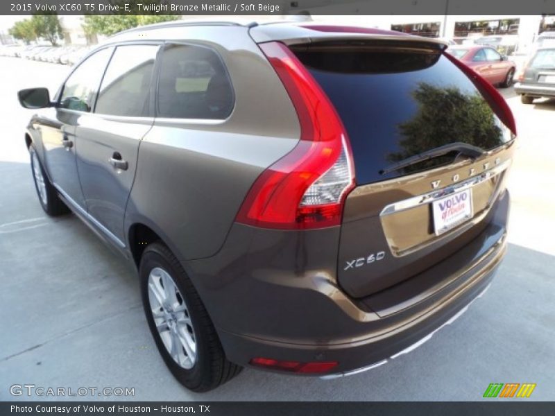 Twilight Bronze Metallic / Soft Beige 2015 Volvo XC60 T5 Drive-E