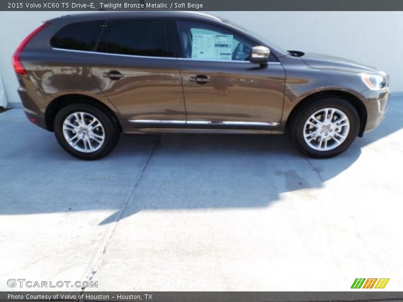 Twilight Bronze Metallic / Soft Beige 2015 Volvo XC60 T5 Drive-E