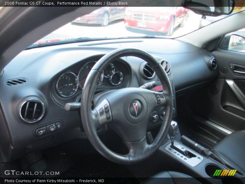 Performance Red Metallic / Ebony Black 2008 Pontiac G6 GT Coupe