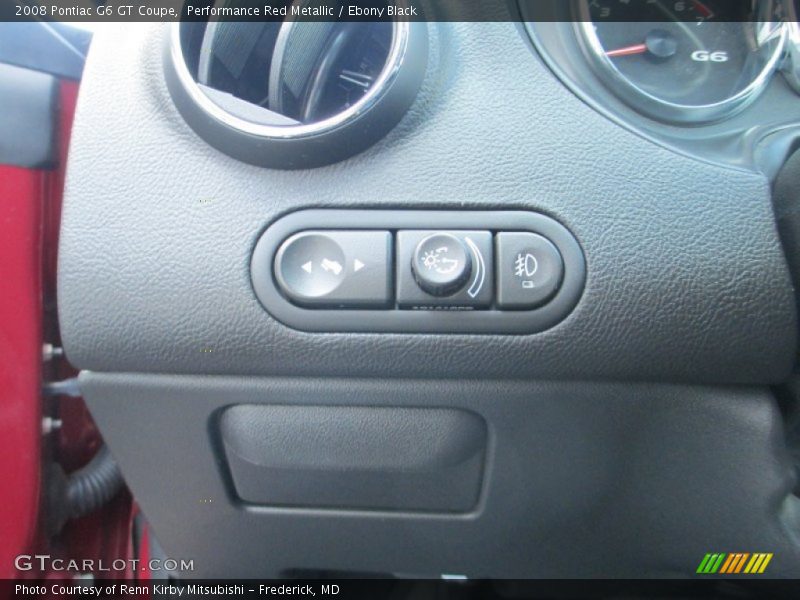 Performance Red Metallic / Ebony Black 2008 Pontiac G6 GT Coupe