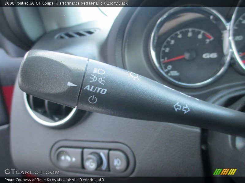 Performance Red Metallic / Ebony Black 2008 Pontiac G6 GT Coupe