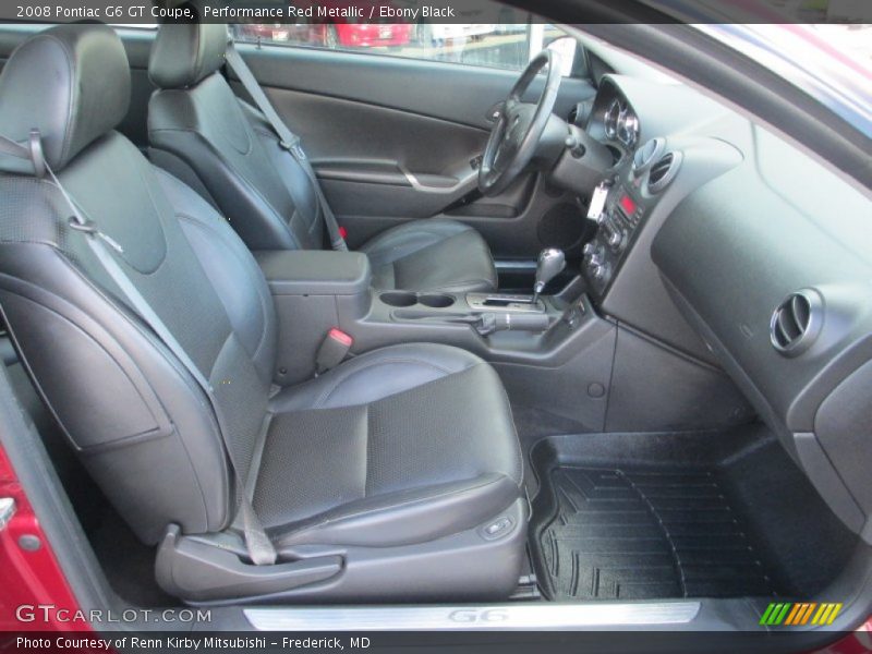 Performance Red Metallic / Ebony Black 2008 Pontiac G6 GT Coupe