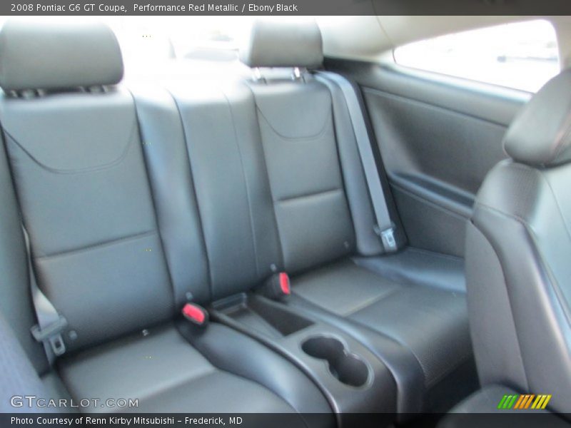 Performance Red Metallic / Ebony Black 2008 Pontiac G6 GT Coupe