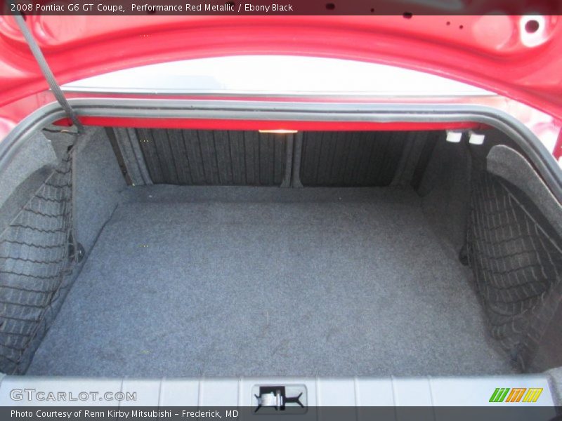 Performance Red Metallic / Ebony Black 2008 Pontiac G6 GT Coupe