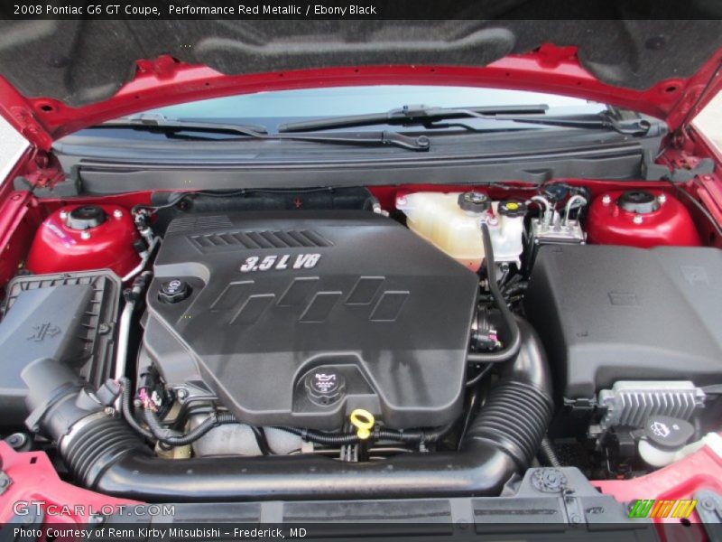 Performance Red Metallic / Ebony Black 2008 Pontiac G6 GT Coupe