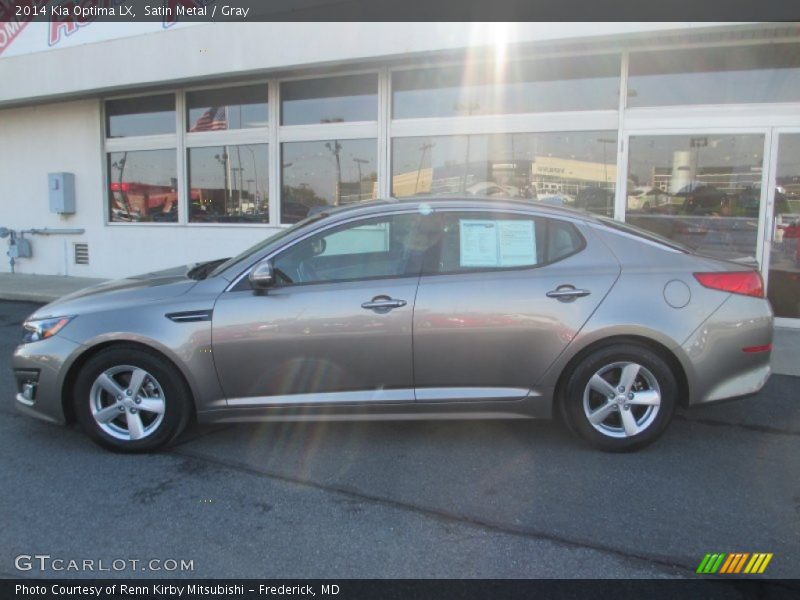 Satin Metal / Gray 2014 Kia Optima LX