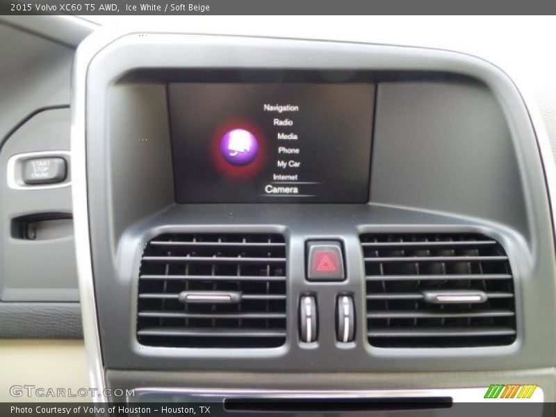 Ice White / Soft Beige 2015 Volvo XC60 T5 AWD