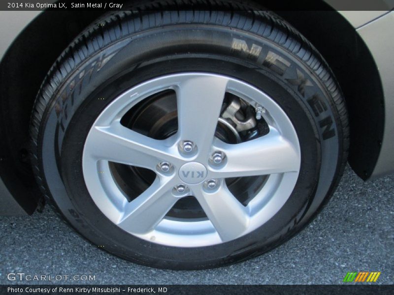 Satin Metal / Gray 2014 Kia Optima LX