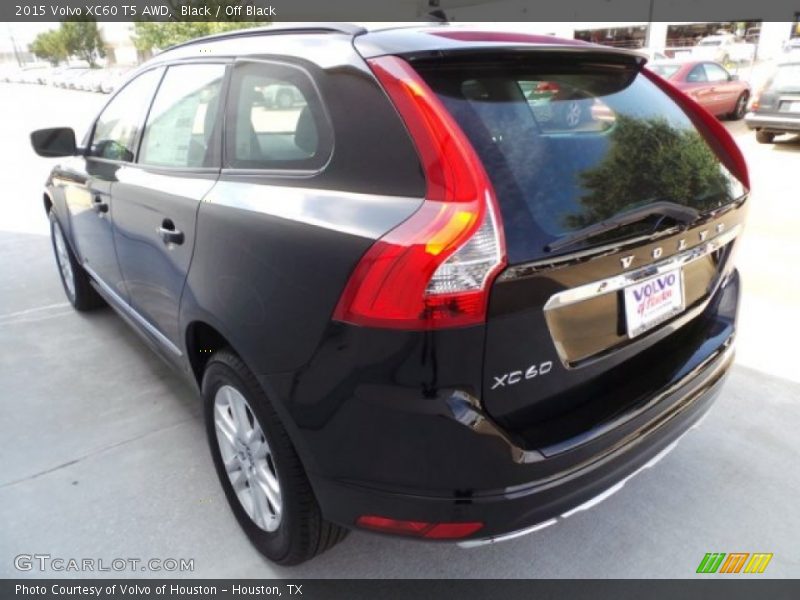 Black / Off Black 2015 Volvo XC60 T5 AWD