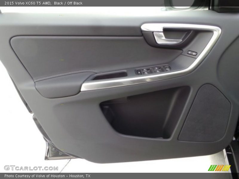 Black / Off Black 2015 Volvo XC60 T5 AWD