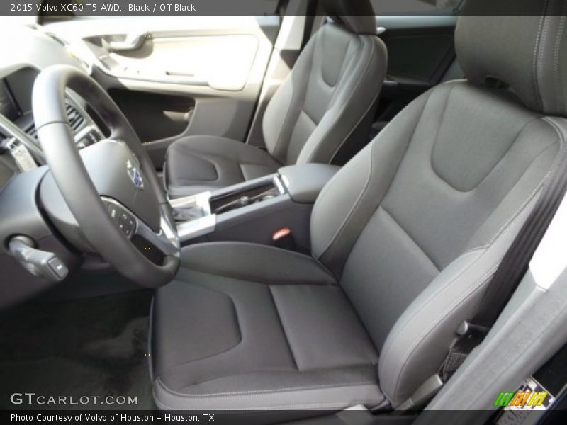 Black / Off Black 2015 Volvo XC60 T5 AWD