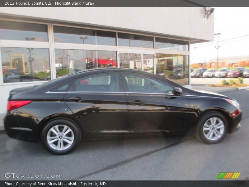 Midnight Black / Gray 2013 Hyundai Sonata GLS