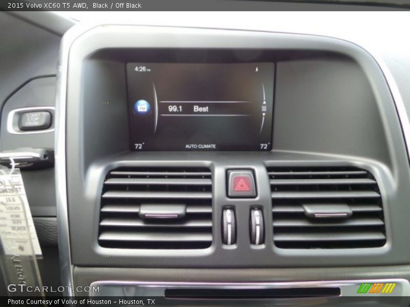 Black / Off Black 2015 Volvo XC60 T5 AWD