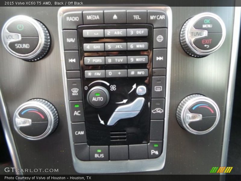 Black / Off Black 2015 Volvo XC60 T5 AWD