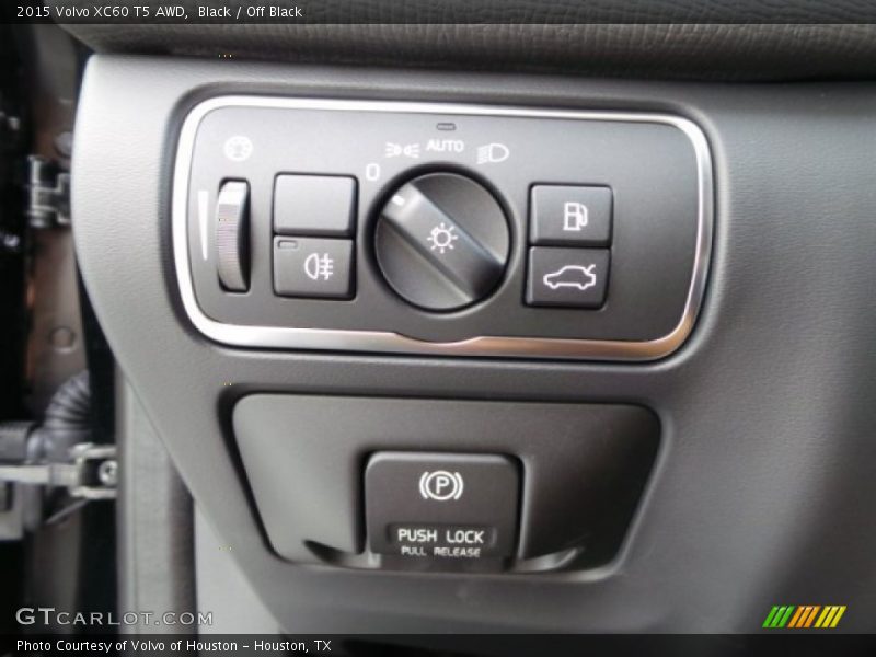 Black / Off Black 2015 Volvo XC60 T5 AWD