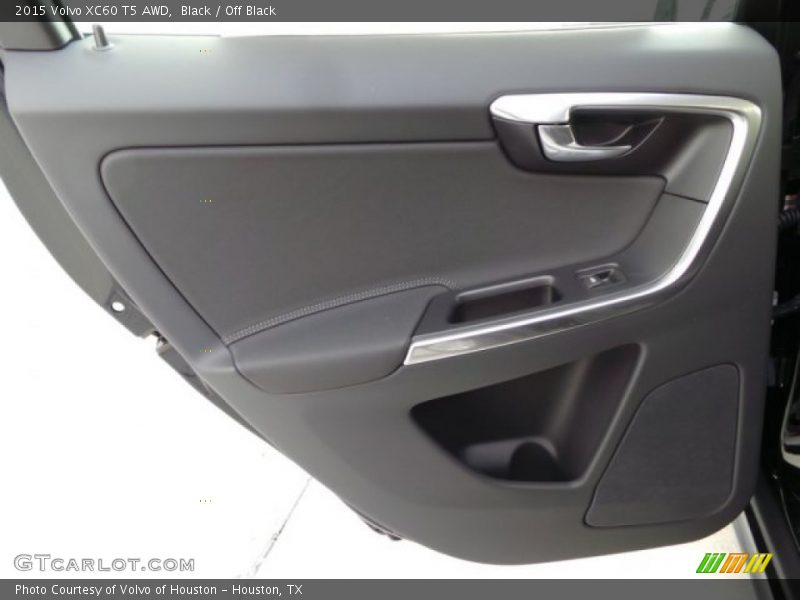Black / Off Black 2015 Volvo XC60 T5 AWD