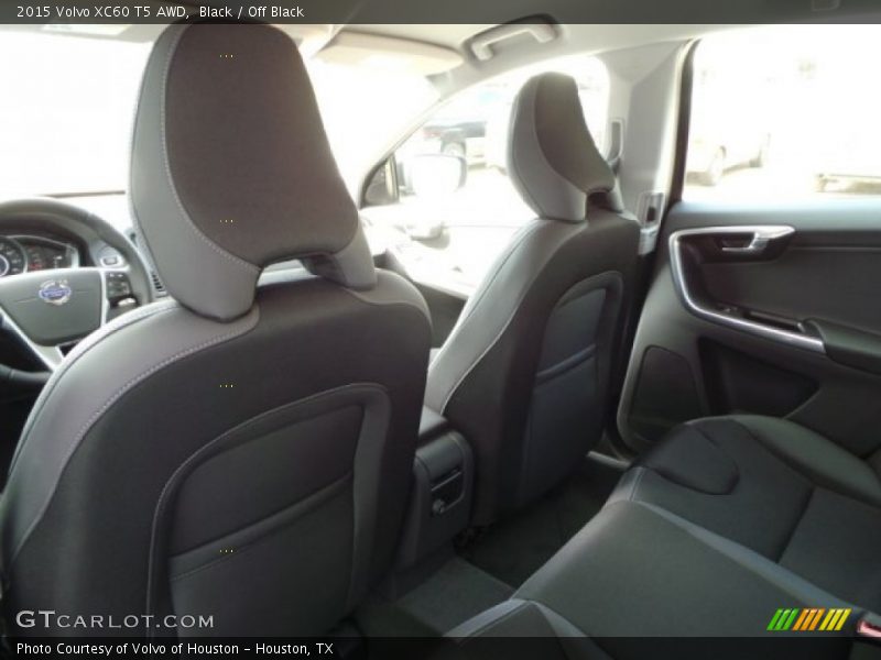 Black / Off Black 2015 Volvo XC60 T5 AWD