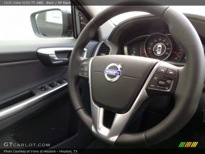 Black / Off Black 2015 Volvo XC60 T5 AWD