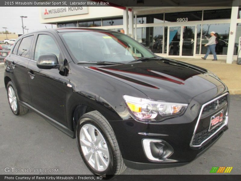 Labrador Black / Black 2015 Mitsubishi Outlander Sport SE