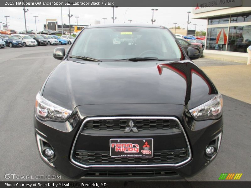 Labrador Black / Black 2015 Mitsubishi Outlander Sport SE