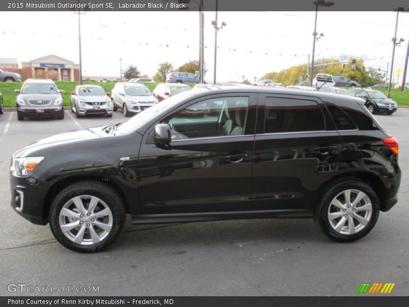 Labrador Black / Black 2015 Mitsubishi Outlander Sport SE