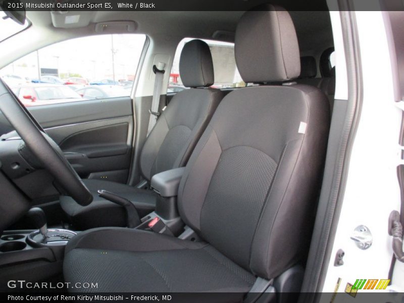 White / Black 2015 Mitsubishi Outlander Sport ES