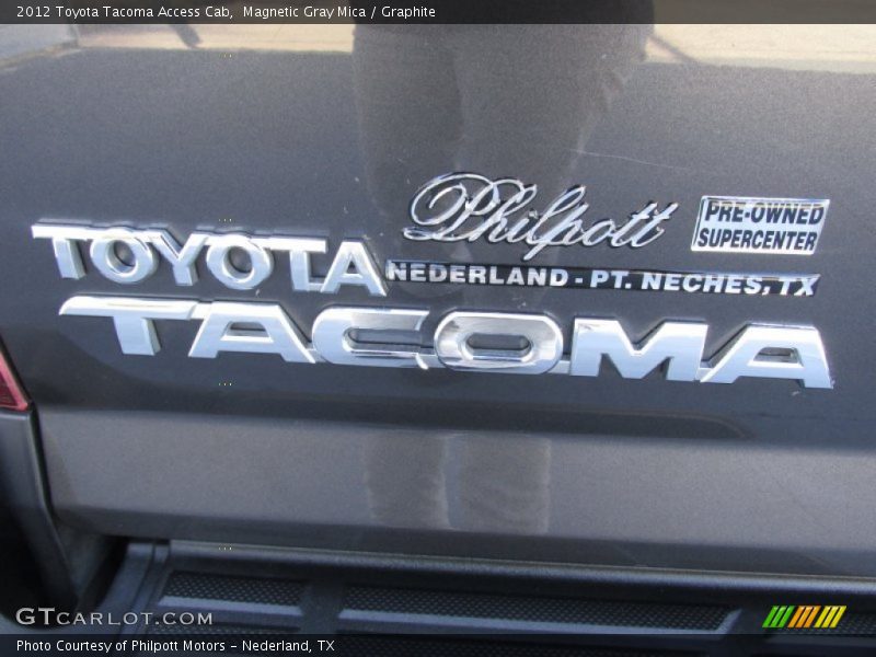 Magnetic Gray Mica / Graphite 2012 Toyota Tacoma Access Cab