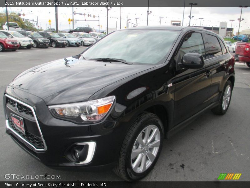 Labrador Black / Black 2015 Mitsubishi Outlander Sport SE AWC