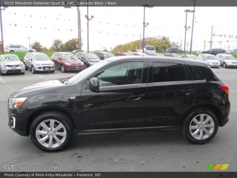 Labrador Black / Black 2015 Mitsubishi Outlander Sport SE AWC