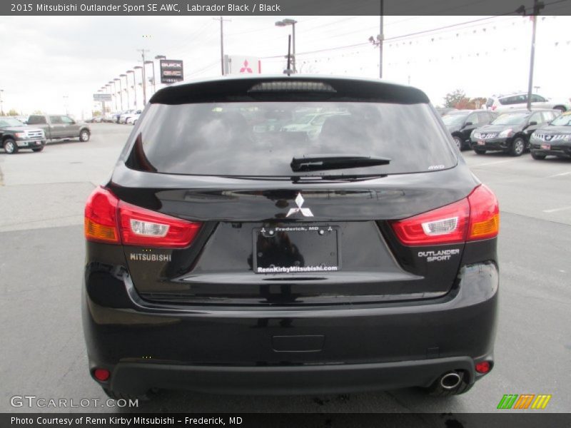 Labrador Black / Black 2015 Mitsubishi Outlander Sport SE AWC