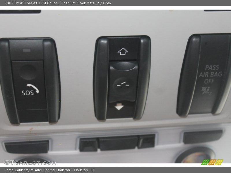 Titanium Silver Metallic / Grey 2007 BMW 3 Series 335i Coupe