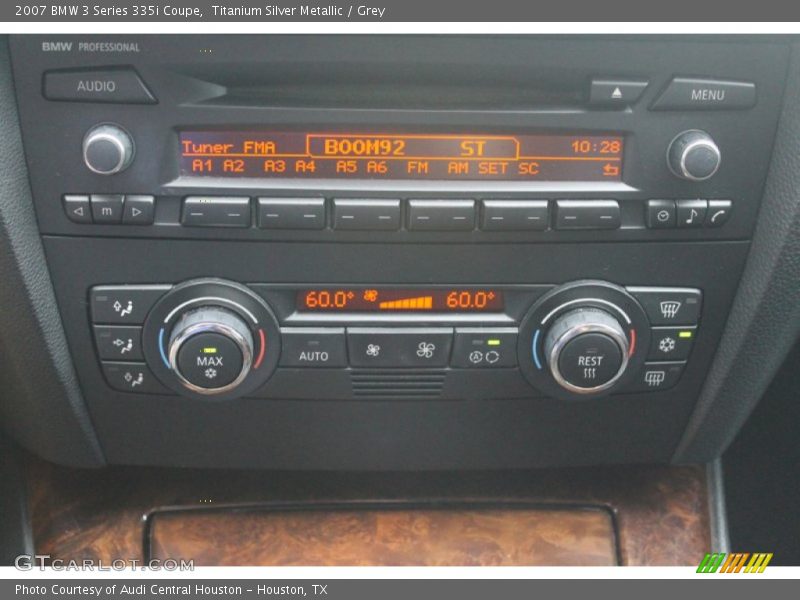Titanium Silver Metallic / Grey 2007 BMW 3 Series 335i Coupe