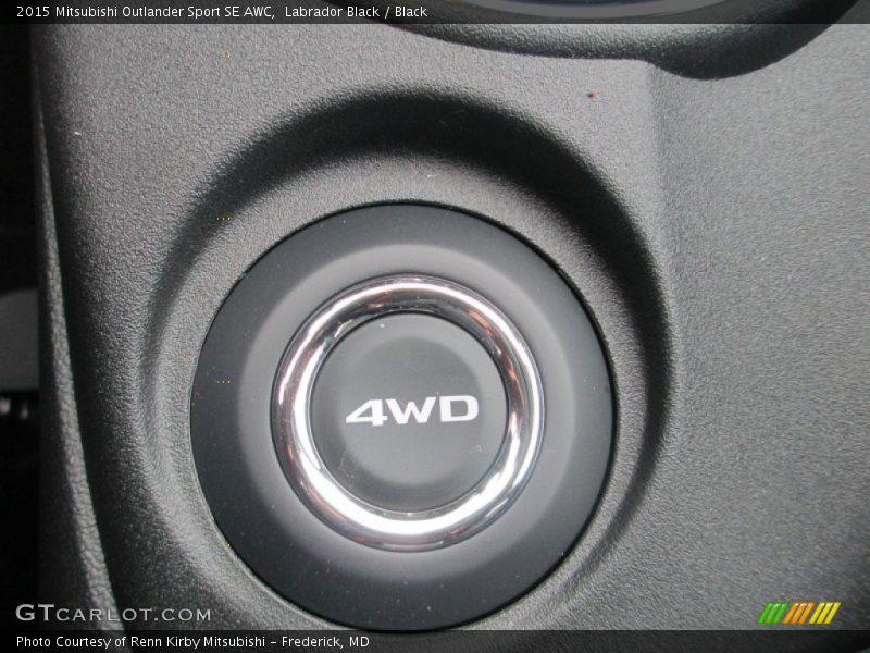 Labrador Black / Black 2015 Mitsubishi Outlander Sport SE AWC