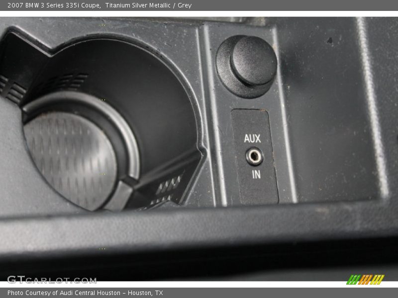 Titanium Silver Metallic / Grey 2007 BMW 3 Series 335i Coupe