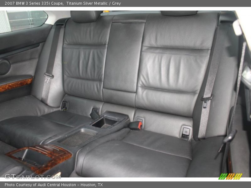 Titanium Silver Metallic / Grey 2007 BMW 3 Series 335i Coupe