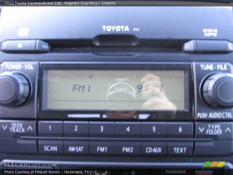Magnetic Gray Mica / Graphite 2012 Toyota Tacoma Access Cab