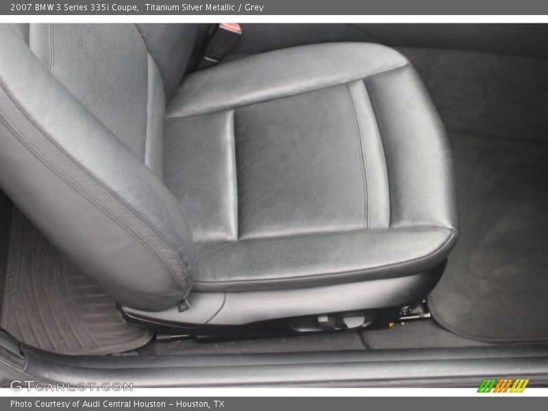 Titanium Silver Metallic / Grey 2007 BMW 3 Series 335i Coupe