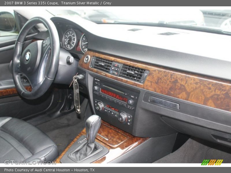 Titanium Silver Metallic / Grey 2007 BMW 3 Series 335i Coupe