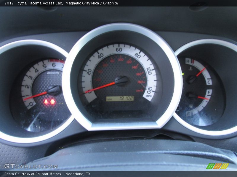Magnetic Gray Mica / Graphite 2012 Toyota Tacoma Access Cab