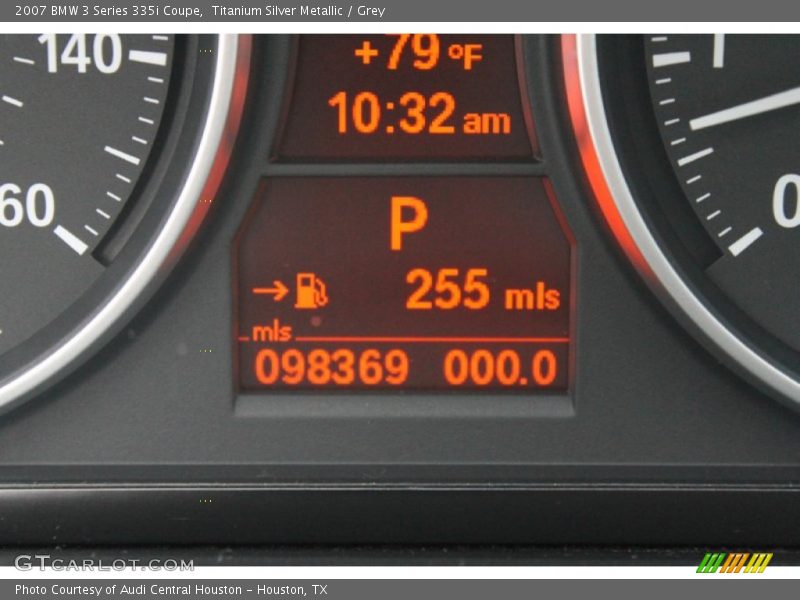 Titanium Silver Metallic / Grey 2007 BMW 3 Series 335i Coupe