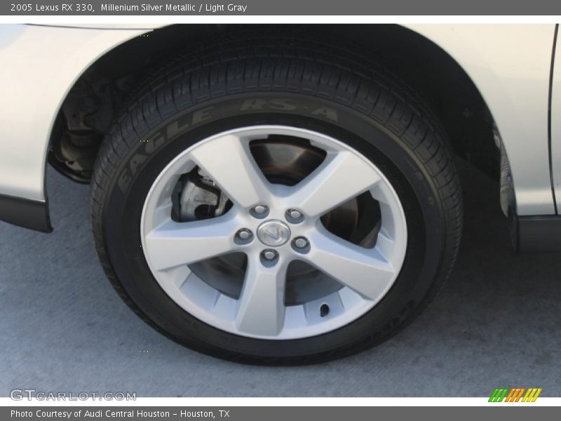 Millenium Silver Metallic / Light Gray 2005 Lexus RX 330