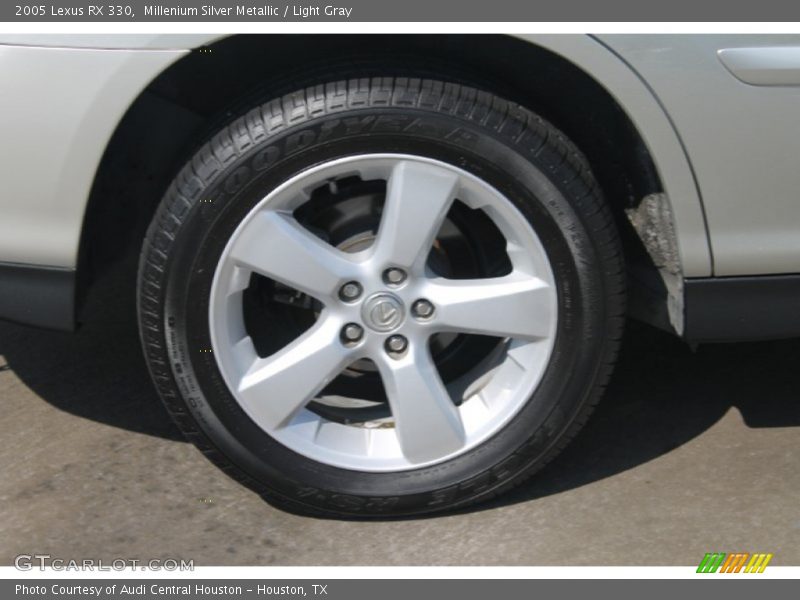 Millenium Silver Metallic / Light Gray 2005 Lexus RX 330