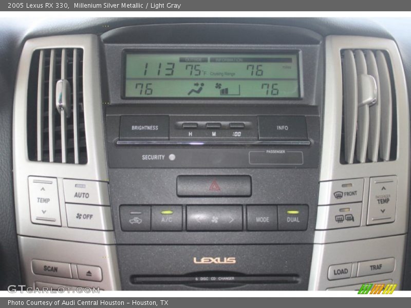 Millenium Silver Metallic / Light Gray 2005 Lexus RX 330