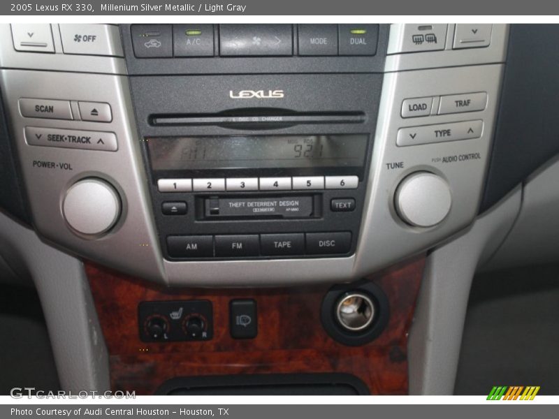 Millenium Silver Metallic / Light Gray 2005 Lexus RX 330