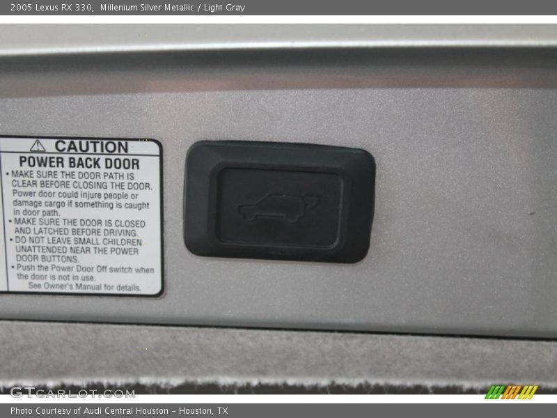 Millenium Silver Metallic / Light Gray 2005 Lexus RX 330