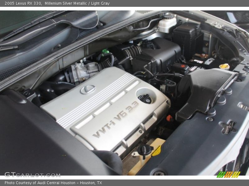Millenium Silver Metallic / Light Gray 2005 Lexus RX 330